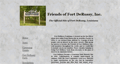 Desktop Screenshot of fortderussy.org