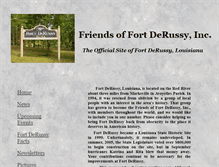 Tablet Screenshot of fortderussy.org